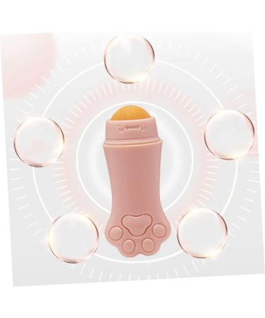 Beavorty 1Pc Volcanic Stone Oil-Absorbing Ball Skincare Tool Oily Skin Control Roller Oil Absorption Stone Pink 1 count (Pack of 1) - Buy Online on GoSupps.com