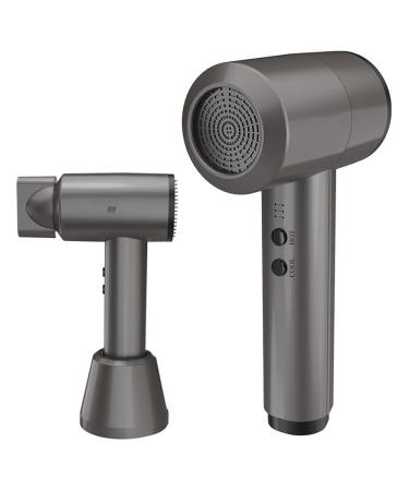 Professional Cordless Hair Dryers Rechargeable Ionic Blow Dryer with Diffuser 6 Levels Wind Speed Adjustment Lightweight Hairdryer for Travel Home Salon Women