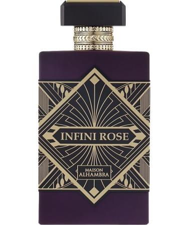 Maison Alhambra Infini Rose for Unisex Eau de Parfum Spray 3.4 Ounce - Buy Online on GoSupps.com