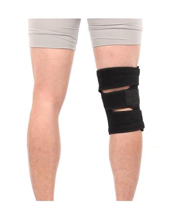 Smart Kraft 1 PIECE ADJUSTABLE KNEE SUPPORT FOR WOMEN OPEN PATELLA KNEE SUPPORT MEN WITH ANTI-SLIP STRAPS KNEE BRACE WITH EVA GASKET FOR SPORTS RUNNING KNEE SUPPORTS FOR ARTHRITIS - Buy Online on GoSupps.com