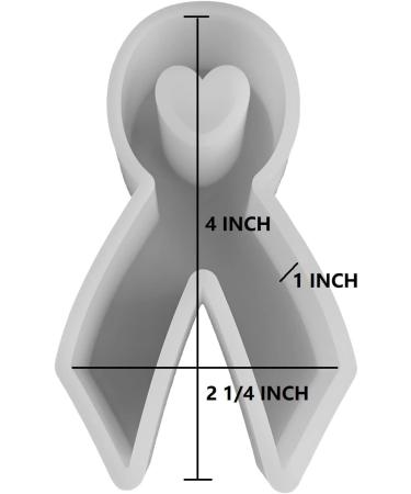 Silicone Cancer Ribbon Car Freshie Mold for Aroma Beads - Baking Mold for Car Freshies - Buy Online on GoSupps.com