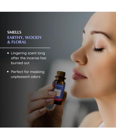 Nag Champa Essential Oil Diffuser Blend by Aromafume | 30ml/1 fl oz | Made with Sandalwood Jasmine Ylang Ylang & Champa Flower extracts | Meditative Spiritual Calming & Non-Toxic Nag Champa - Buy Online on GoSupps.com