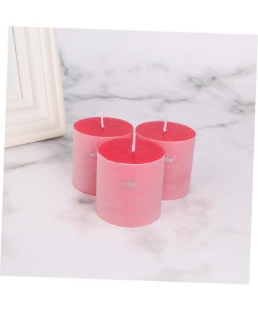 FRCOLOR 6pcs Scented Soy Candles - Red Cylindrical Event Candles for Parties - Women's Fragrance - International Shipping - Buy Online on GoSupps.com