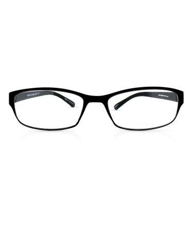 SAV Eyewear Men's Flex 2 5028 Black Reading Glasses 1.5 Black 1.5 x