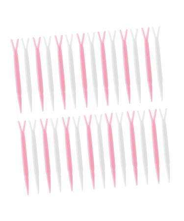 Didiseaon 100pcs Double Eyelid Y-shaped Fork Stickers Make up Tape Ktape Eyelid Sticker Applicator Cosmetics