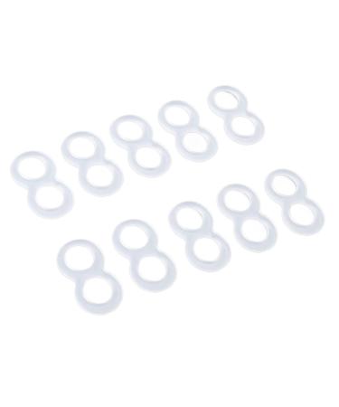 Ingrown Toenail Corrector Ring Washable Transparent Lightweight Silicone Ingrown Toenail Tool for Nail Care