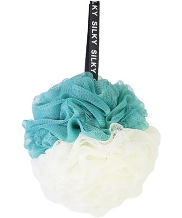 Housoutil Duplicolor 2pcs Large Bath Ball - Soft Mesh Shower Sponge Pouf for Women | Perfect for Relaxing Bath Experience - Buy Online on GoSupps.com