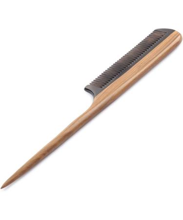 Comb Hair Combs Fine Tooth Wooden Tail Comb Wood Comb with Horn Teeth wooden comb - Buy Online on GoSupps.com