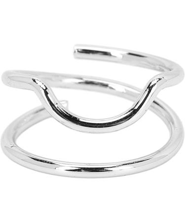 Buy Stylish Index Finger Nail Ring - Trendy Nail Cap Cover for Girls & Women (3046 Platinum) - Daily Use Fashion Jewelry - Buy Online on GoSupps.com