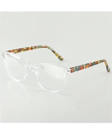 Retro reading glasses quality readers reading glasses glare protection filters light glasses unisex-photochrome fashion glasses (color: White size: +1.25) +1.25 white