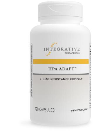 Integrative Therapeutics HPA Adapt (Hypothalamic Pituitary Adrenal) - Supports Healthy Stress Response* - with Ashwagandha, Maca, Holy Basil & Rhodiola - Gluten Free - Soy Free - 120 Vegan Capsules Standard Packaging