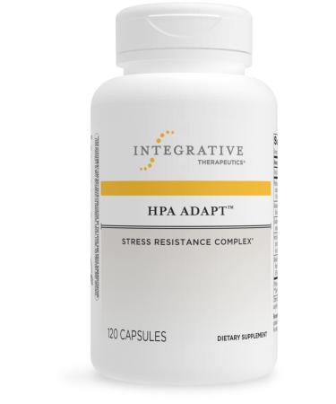 Integrative Therapeutics HPA Adapt (Hypothalamic Pituitary Adrenal) - Supports Healthy Stress Response* - with Ashwagandha, Maca, Holy Basil & Rhodiola - Gluten Free - Soy Free - 120 Vegan Capsules Standard Packaging - Buy Online on GoSupps.com
