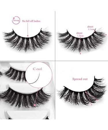 Buy G800 Long 3D False Eyelashes - Natural Look Black Eyelash Extensions for Stunning Makeup - International Shipping Available - Buy Online on GoSupps.com