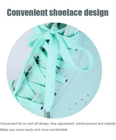 XUDREZ Shiny Double Row Roller Skates for Women and Men with Flash Wheels - Women's 10.5/Men's 9 - Buy Online on GoSupps.com