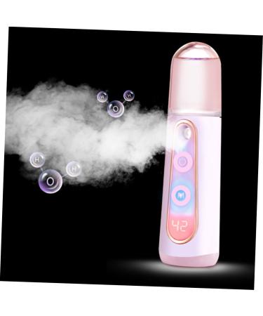 SKISUNO Facial Humidifier Hand Held Steamer Facial Mister Portable Steamer Sprayer Household Touch Screen Mist Spray 14X3.9X3.9CM - Buy Online on GoSupps.com