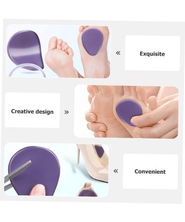 FOMIYES 4 Pairs Forefoot Gel Pads - Comfortable Shoe Inserts for Women Purple Heel Grips Ideal for Dressy Shoes & Heels - Buy Online on GoSupps.com
