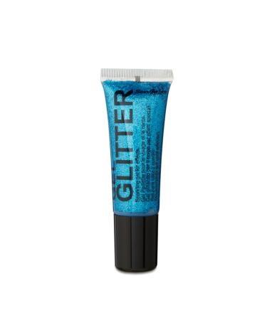 Gel Glitter Blue. Sparkling Glitter for your face & body with fine nib applicator