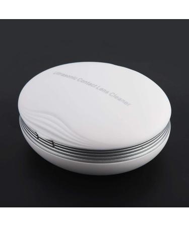 Ultrasonic Contact Lens Cleaner - Eye Protein Cleaning Case with USB - Daily Care Device (White) - Buy Online on GoSupps.com