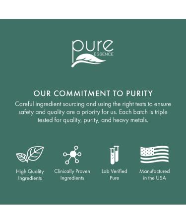 PURE ESSENCE LABS MyPure Reishi 4X Organic Mushrooms Supplement - 100% Real Mushroom Extract for Immune Support, Stress Relief, Build Energy (60 Capsules) 60 Count (Pack of 1) - Buy Online on GoSupps.com