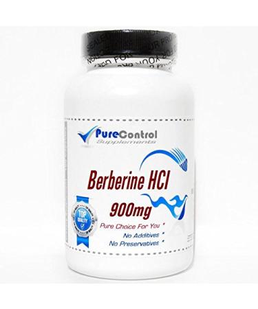 Berberine HCI 900mg // 180 Capsules // Pure // by PureControl Supplements