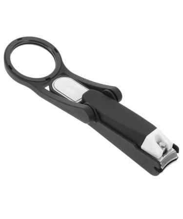 minkissy Magnifying Glass Nail Clippers Fingernail Clippers Nail Clippers Toenail Clippers Stainless Steel Scissors Stainless Steel Nail Clippers Nail Art Accessories Thick Nail File
