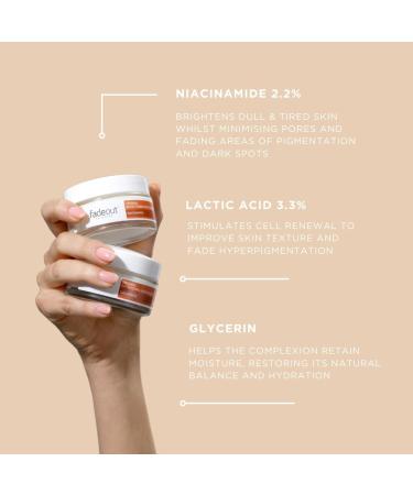 Fade Out Original Even Skin Tone Moisturiser with SPF15 - Clinically Proven Face Cream to Brighten and Even Skin tone in 4 weeks - Buy Online on GoSupps.com