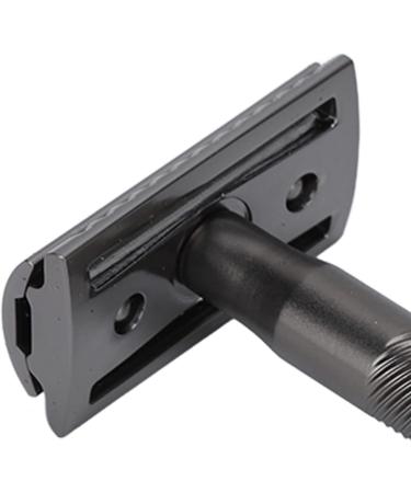 Double Edge Safety Razor - Stylish Brass Handle Perfect Birthday Gift for Facial Care Travel-Friendly & Washable - Buy Online on GoSupps.com