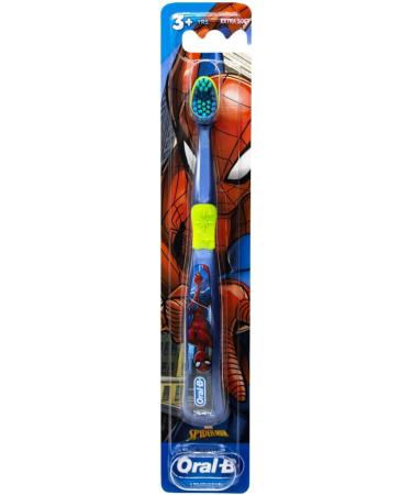 Oral-B Marvel Spider-Man Toothbrush & Crest Kids Toothpaste Set | Extra Soft Bristles | Cavity Protection | 3+ YRS | Fun Characters | Pack of 3 - Buy Online on GoSupps.com