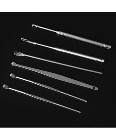 Ear Buds Ear Pickers Cleaner Set - 18pcs Stainless Steel Wax Remover Tool for Ear Care - ANC Earbuds & Plugs - Buy Online on GoSupps.com