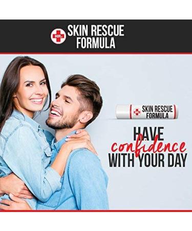 Skin Rescue Formula for Clear Skin - Herp Stop Discreet - 100% Natural with Peppermint Oil, Shea Butter, Zinc, Tea Tree, and Coconut Oil - 0.5 oz - Buy Online on GoSupps.com