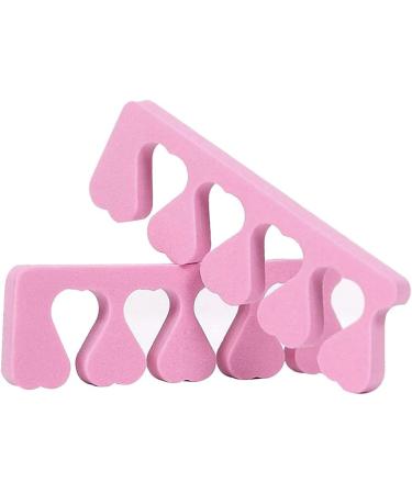 20 Pcs Pink Sponge Toe Separators for Nail Art Pedicure & Manicure - Men & Women Spacer Dividers for Gel Painting & Coating - Beauty Accessories - Buy Online on GoSupps.com