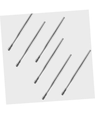 6pcs Stainless Steel Spring Ear Picks for Earwax Cleaning and Removal - Buy Online on GoSupps.com