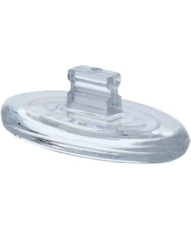 Buy Silicone Nose Pads - 4 Pairs Oval 15mm - Comfortable Glasses Pads with Click System for Perfect Fit - Buy Online on GoSupps.com