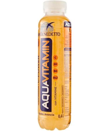 San Benedetto Aquavitamine C-Power PET Water Bottles Orange 40 cl Pack of 24 - Buy Online on GoSupps.com