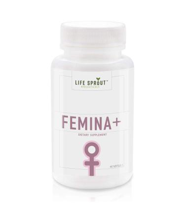 Femina + for Perimenopause and Menopause with Black Cohosh - 60 Softgel Capsules 1