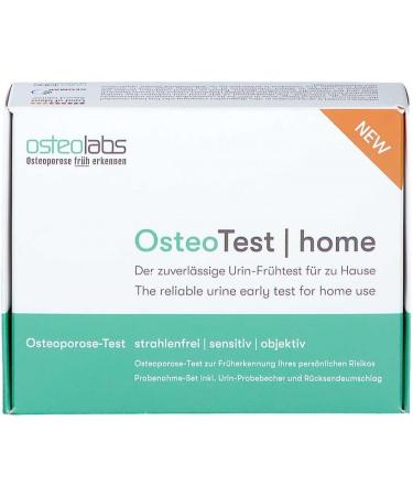 Osteo Home Test: Accurate Urine Test Kit for Bone Health - 1 stk | International Shipping Available - Buy Online on GoSupps.com