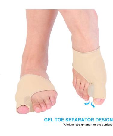 Bunion Relief Sleeves - Toe Separator & Joint Protector for Hallux Valgus Pain - Buy Online on GoSupps.com