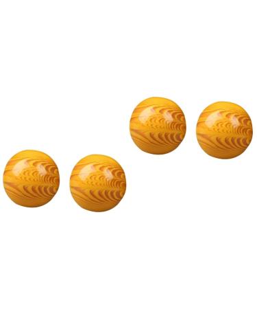 Beaupretty 4 pieces of health ball from Seeweide Handgemade Advanced Training Ball For the Hand Massage Ball Acupuncture point messages ball balls for the muscle massage