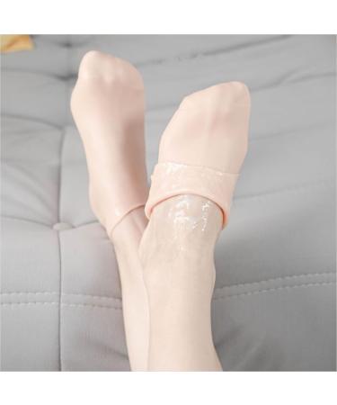Braleto Silicone Socks for Women - 3 Pairs of Moisturizing Foot Spa Gel Socks for Cracked Dry Feet & Rough Skin Care - Buy Online on GoSupps.com