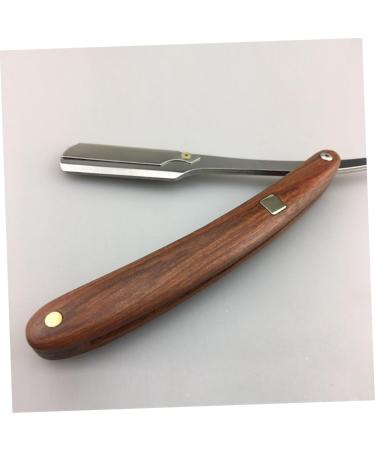 Angoily Foldable Razor for Men - Safe Interchangeable Blade Razor with Bamboo & Metal Cutlery Holder - Buy Online on GoSupps.com
