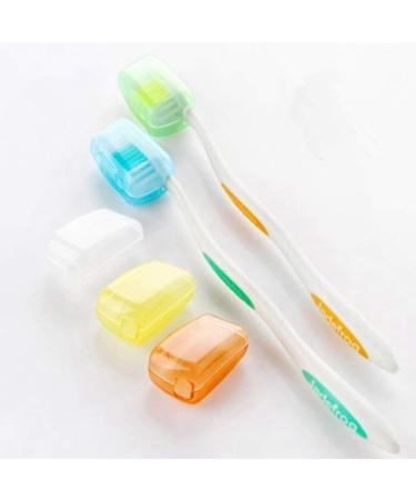 Portable Cearry Stone Toothbrush Set - 5 Durable Brushes for Home Hiking and Camping - Buy Online on GoSupps.com