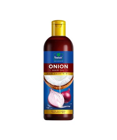 Advansed Onion Hair Oil for Hair Growth and Hair Fall Control with Natural Coconut Oil & Vitamin E - 200ml Off White