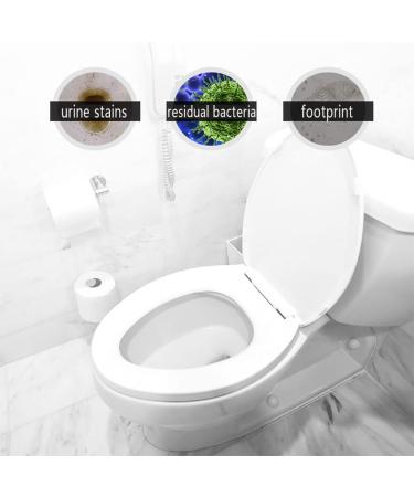 Disposable Premium Elastic Band Toilet Seat Cover Portable Waterproof Universal Fit Toilet Mat Independent Packing for Travel Public Toilets and House Guests Use (10 Packs) - Buy Online on GoSupps.com