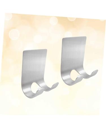 Homsfou 6 PC Self-Adhesive Bathroom Hooks - Shower & Razor Organizer Wall Connector Holder Wardrobe Hook - Buy Online on GoSupps.com