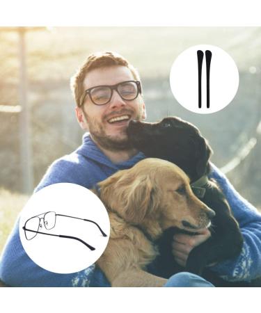 Lyivagen 8 Pair Silicone Glasses Covers - Anti-Slip End Caps & Comfort Ear Hooks for Thin Glasses - Buy Online on GoSupps.com
