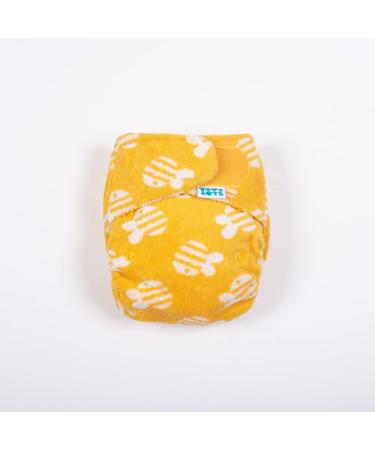 TotsBots Bamboozle Reusable Nappy - Eco-Friendly Reusable Nappies for Babies & Toddlers - Made from Bamboo - Bumble Size 3 (35lbs+)