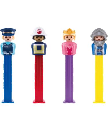 PEZ - Display box of 12 PLAYMOBIL dispensers with a candy refill (1 dispenser + 1 refill) - Buy Online on GoSupps.com