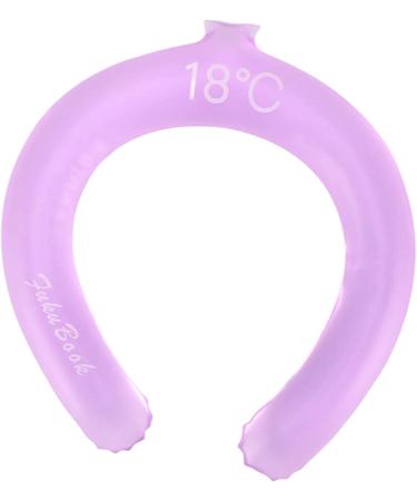 Neck Cooling Wrap Safe Reusable Cold Pack Prevent Falling Off Neck Cooling Tube for Outdoor for Summer (Pink) - Buy Online on GoSupps.com