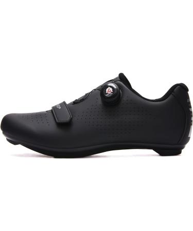 ArtVep Racing Bike Shoes for Men & Women - SPD-SL & Delta Compatible MTB Shoes - Peloton Compatible - Size 44 EU - Black - Buy Online on GoSupps.com