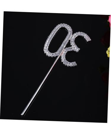 CORHAD Glitter 30th Birthday Cake Toppers Crystal 30th Anniversary Cake Toppers Bling Number Wedding Decoration Cake Decor Diamond Decor Cupcake Toppers Paper Cup Rhinestones - Buy Online on GoSupps.com
